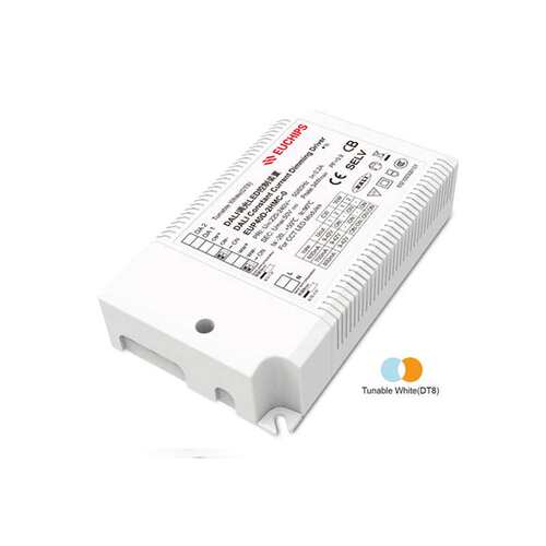 EUCHIPS欧切斯DALI恒压调光调色灯带电源驱动24V12VEUP75D-1H200W