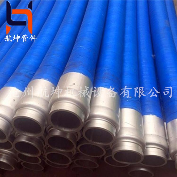 混凝土砼泵胶管 布料机桩机125橡胶软管两层四层钢丝缠绕耐磨胶管 - 实物图
