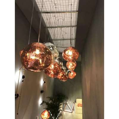 后现代TOMDIXON熔岩吊灯北欧餐厅不规则设计师异形创意个性吊灯