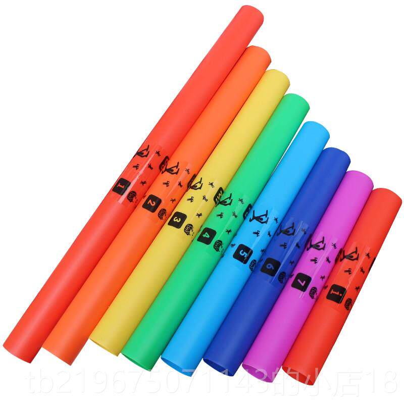 高档奥尔夫音击打乐器儿 童八音筒 幼儿园音乐教具8音筒高中低响