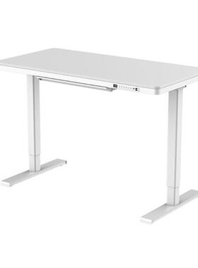 厂家销售黑色喷塑台面落地室内调速装置噪音配套电竞桌电动升降桌