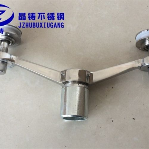 不锈钢接驳爪驳接爪玻璃爪件玻璃E抓件雨棚支架配件220加厚型