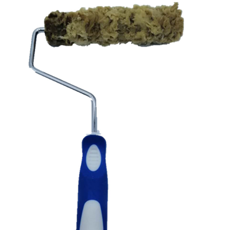 艺术漆天然海藻绵印花滚筒幻彩漆液体壁纸珠光漆质感墙面印花工具