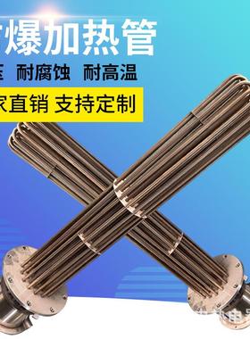 熔喷布加热器专用加热管高温防爆法兰加热管20KW30KW40KW60KW