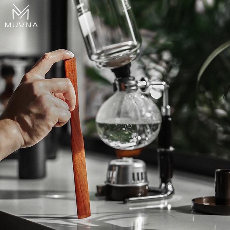 MUVNA慕威纳虹吸壶咖啡壶法压壶手冲搅拌棒实木棒虹吸壶搅拌片勺