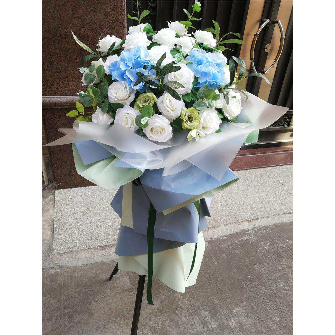 开业花篮仿真假花庆典绢花店铺门口开张节日活动装饰干花婚庆商用
