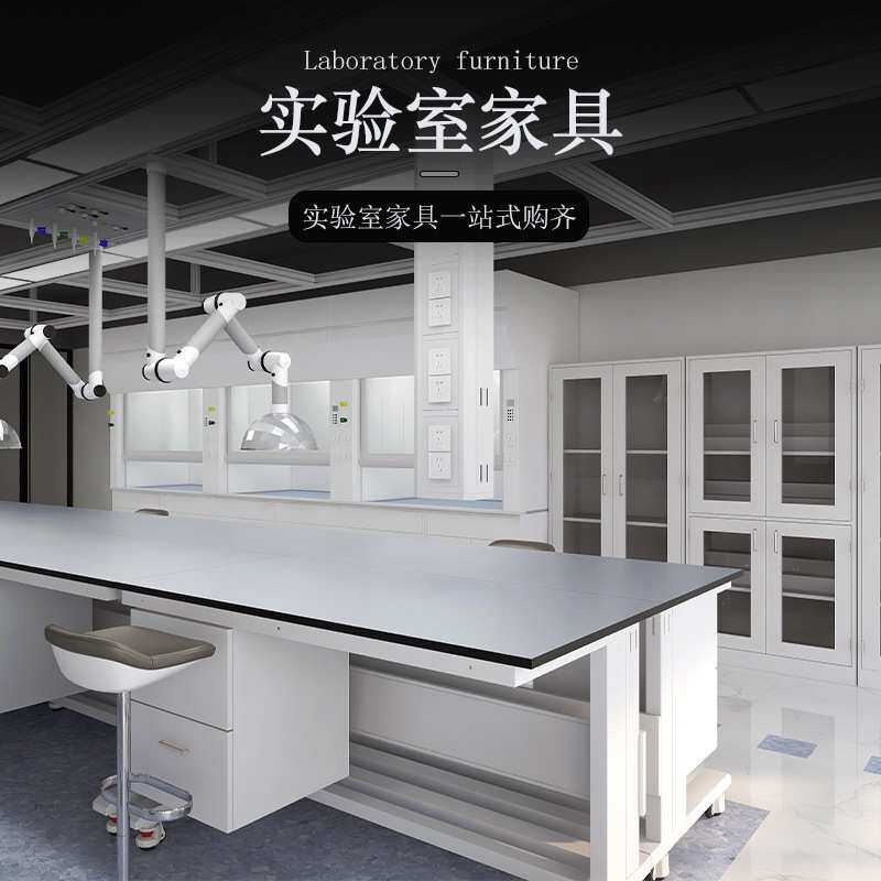 全钢实验室带底柜通风柜化学试验室万向抽气罩专用操作台中央台