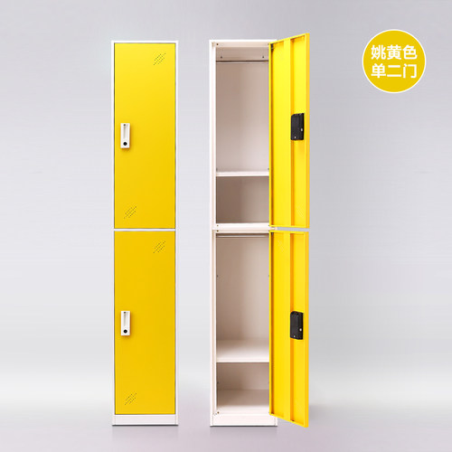 京鑫辉新品双门开门员工存包柜储物柜彩色更衣柜单门北京