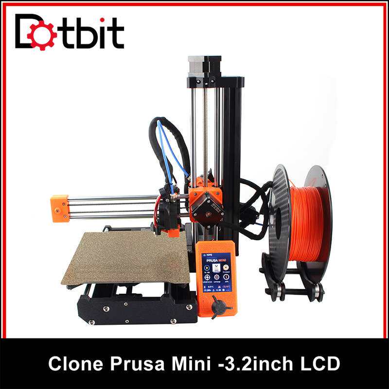 3D打印机 克隆PRUSA MINI 2.8寸彩色触摸屏 明纬电源 不含打印件