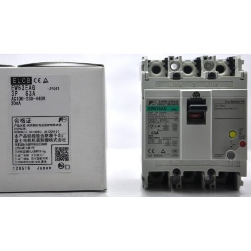富士漏电断路器EW100EAG2P60A63A75A100A30MA100MA200MA图片
