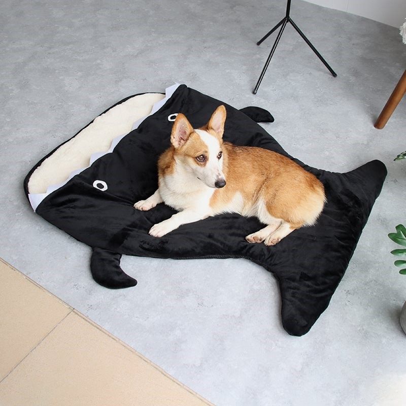 猫睡宠物秋熊狗窝泰迪比冬狗垫子可拆洗口袋窝毛绒保暖窝狗狗窝窝
