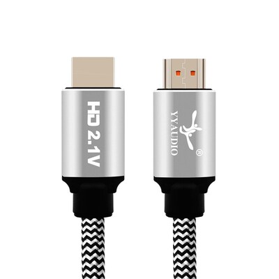 YYA脑DIO HDMI2.1高清线单晶铜8K电视60hz/120hz电U4显连接K示器