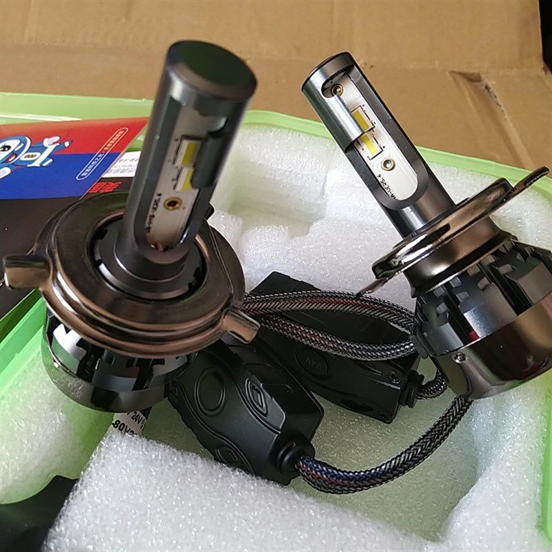 绿色盒子汽车led大灯灯泡远近光大灯强光h4h7H3H1前 12 v24 v货车