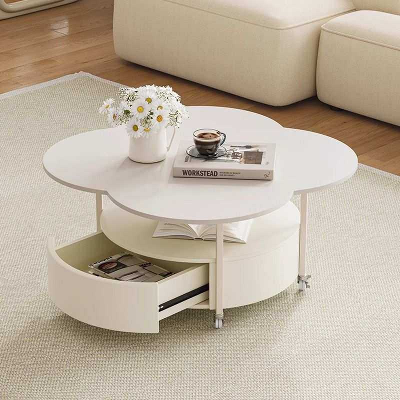 可移动客厅茶几小户型家用奶油风创意极简岩板网红茶几桌2025新款,3C数码配件,摄像机配件,淘宝优惠券,粉丝福利购,淘宝优惠卷