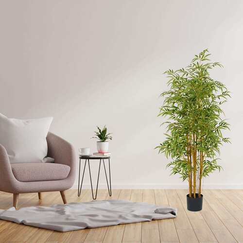 仿真绿植竹子盆栽室内客厅新中式禅意造景假植物装饰摆件仿真花