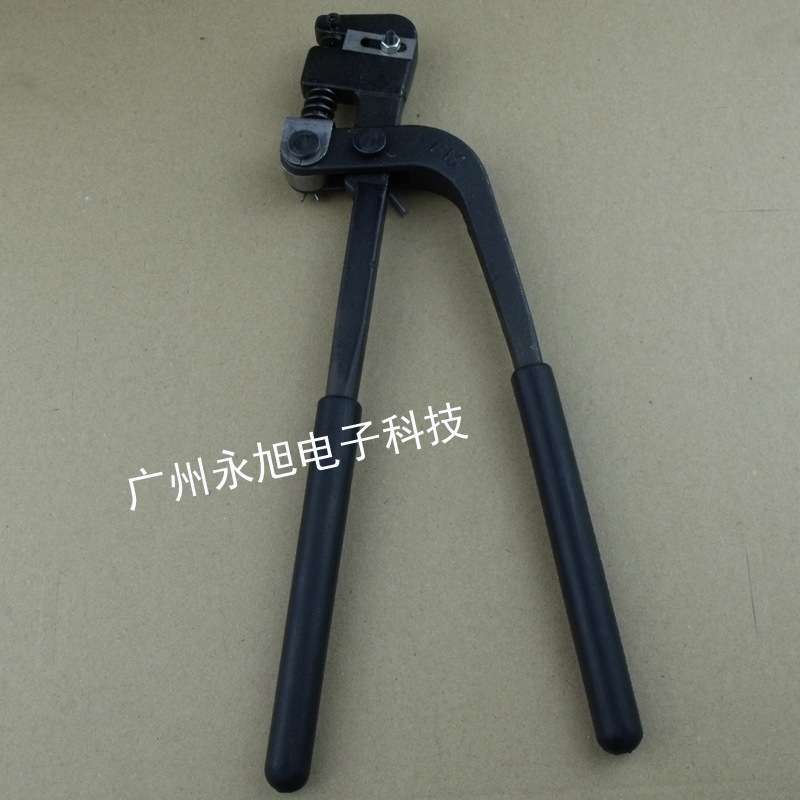 广告发光字金属边条铝铁皮不锈钢板手动打孔钳冲圆孔器工具钨钢针