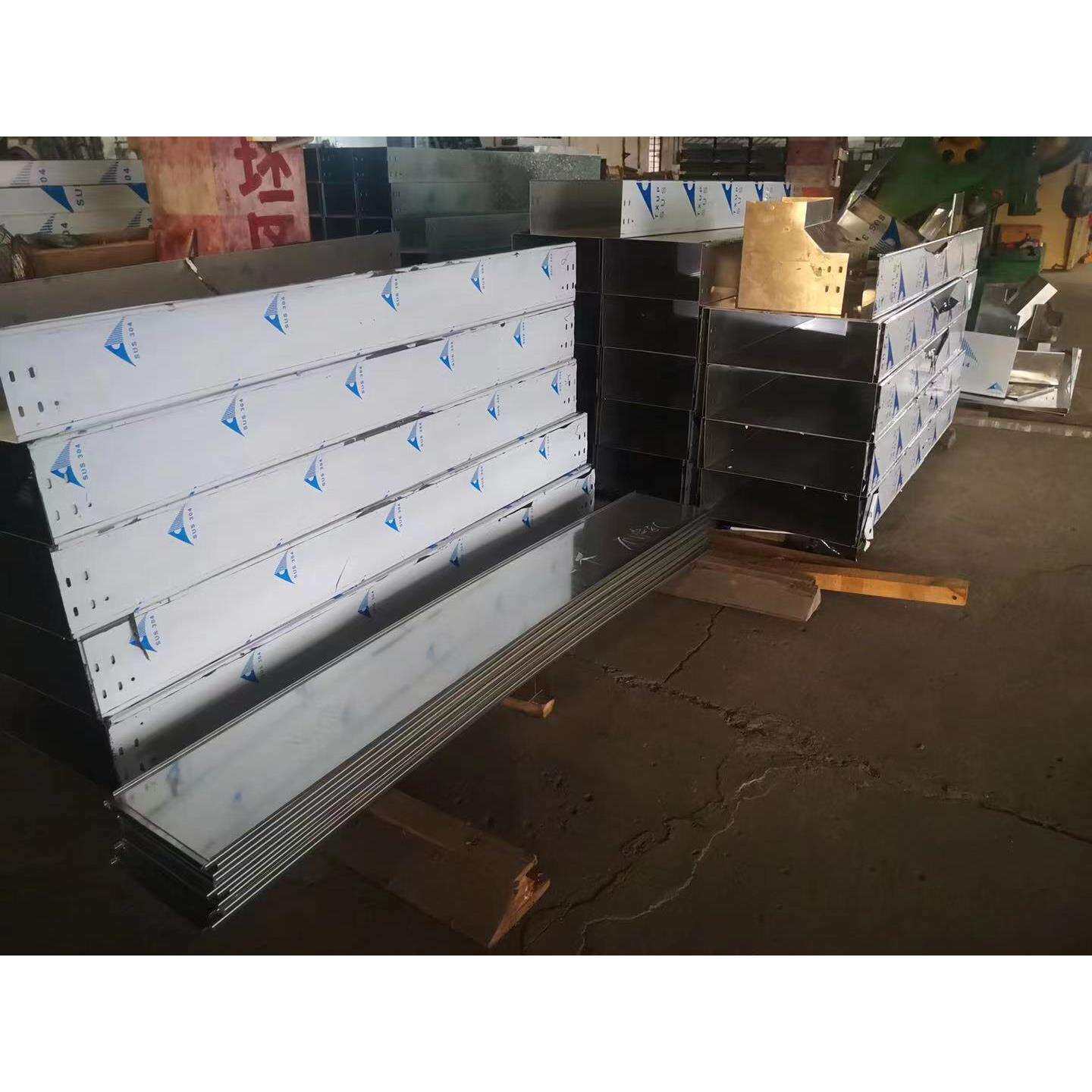 不锈钢桥架/线槽/网格防锈电缆多规格走线槽楼盘槽式耐腐蚀