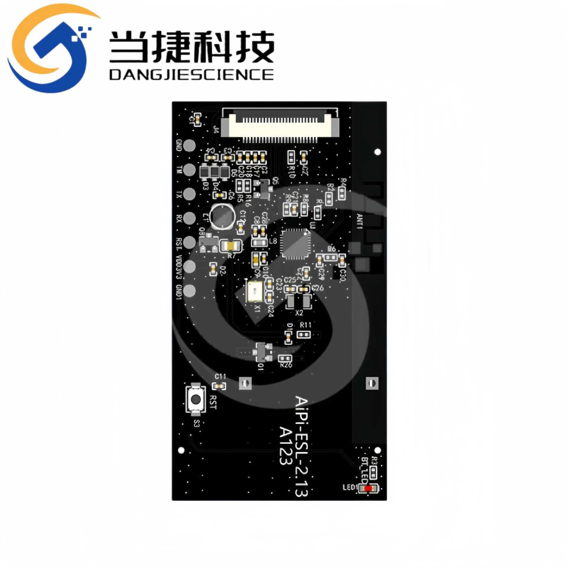 开源硬件小安派-ESL-2.13墨水屏电子标签 支持动态配置内容