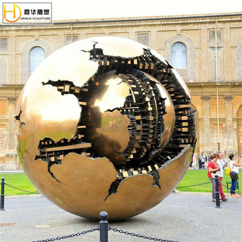 现代抽象不锈钢雕塑制作户外学校公园园林景观镂空落地艺术品摆件