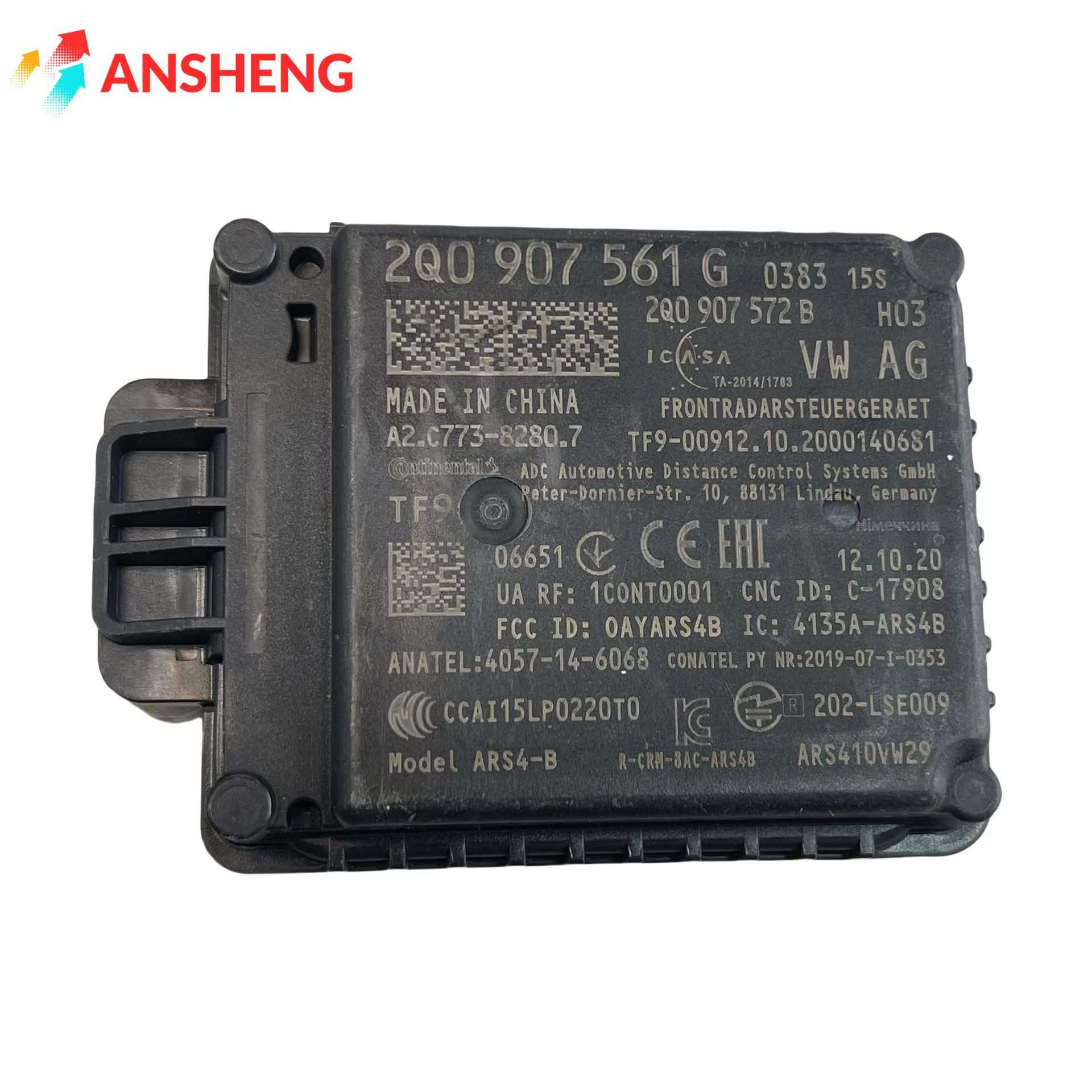 2Q0907561G AMD109943 2021-2022大,众途观雷达传感器距离雷达