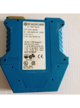 SCHLEICHER继电器SNO 4003K
