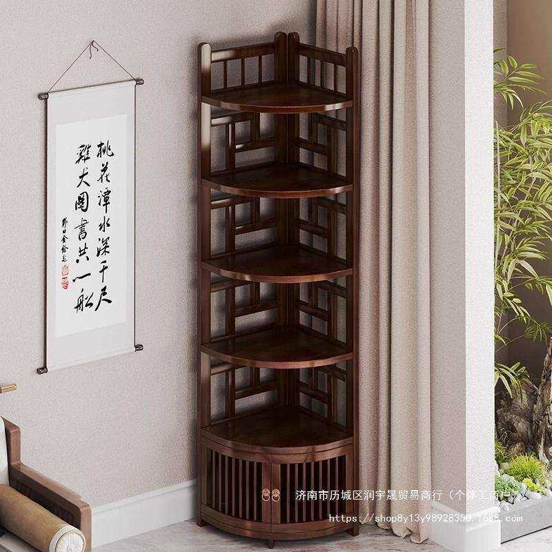 转角置物架家用转角柜墙角柜餐厅角落柜边角柜酒柜客厅拐角柜