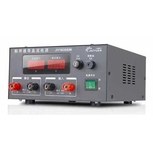 QJE久源船用通导直流电源JY1830SW 13.8v30a求精通讯电源JY1824SW