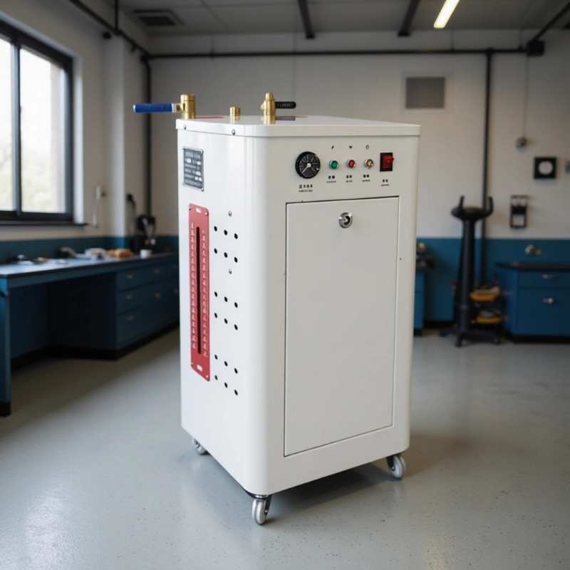 3KW手动加水电加热蒸汽发生器(不锈钢内胆)小型电加热锅炉熨烫