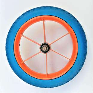 脚轮万向轮 工矿轮 13#扁铁发泡轮 实心轮 小车轮 工地轮升翔脚轮