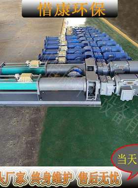 NM076BY01L06B餐厨垃圾污泥渗滤液污水排放耐驰螺杆泵