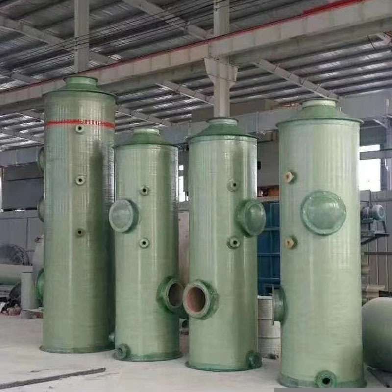 玻璃钢脱硫塔酸雾洗涤塔锅炉废气除尘收尘器砖窑厂空气净化设备