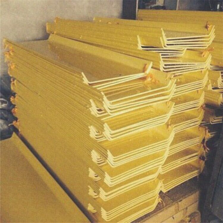 矿用塑料溜槽抗静电黄色弧形塑料溜槽T型塑料溜槽