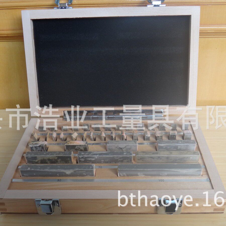 量块0级1级103块钢块规公制检测标准量块2级103件块规1.005-100