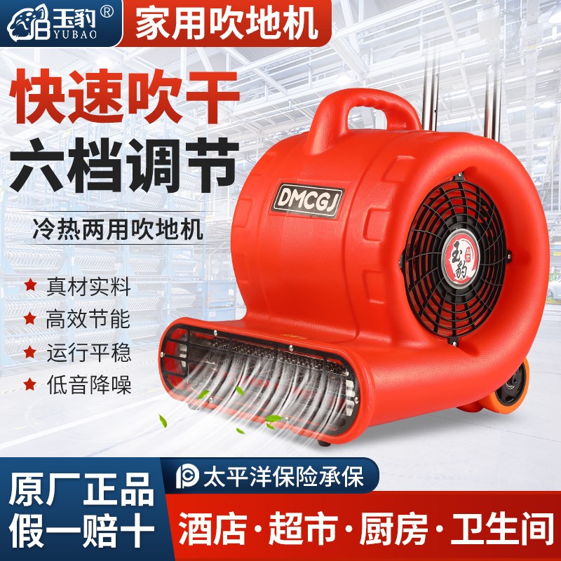 酒店超市厨房卫生间吹干机吹地机商用大风地面强力除湿地面吹风机