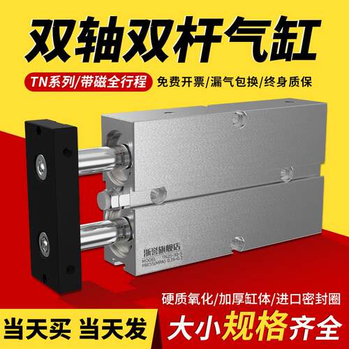 TDA双轴双杆气缸小型气动