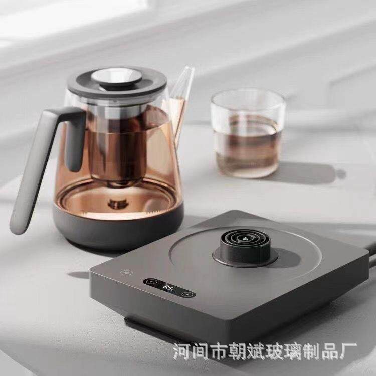 小坐T1 T2觅壶玻璃煮茶器底部上水全自动电热水壶烧水壶家用泡茶