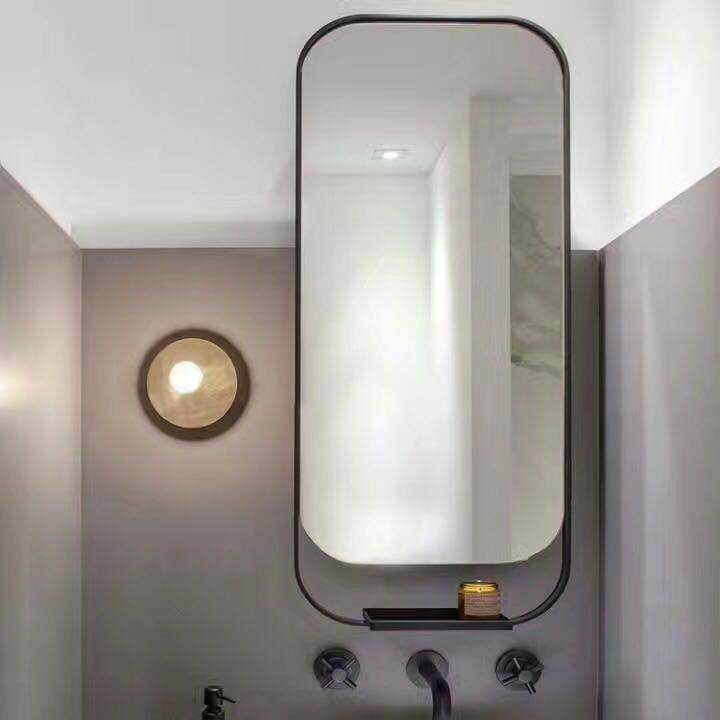 北欧洗手台铁艺浴室镜 小户型家用厕所化妆镜 卫生间挂壁镜子,玩具/童车/益智/积木/模型,毛绒/玩偶/公仔/布艺类玩具,淘宝优惠券,粉丝福利购,淘宝优惠卷