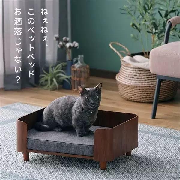 新款猫窝狗窝宠物四季通用床垫豪华高级实木猫咪窝无异味实木材质