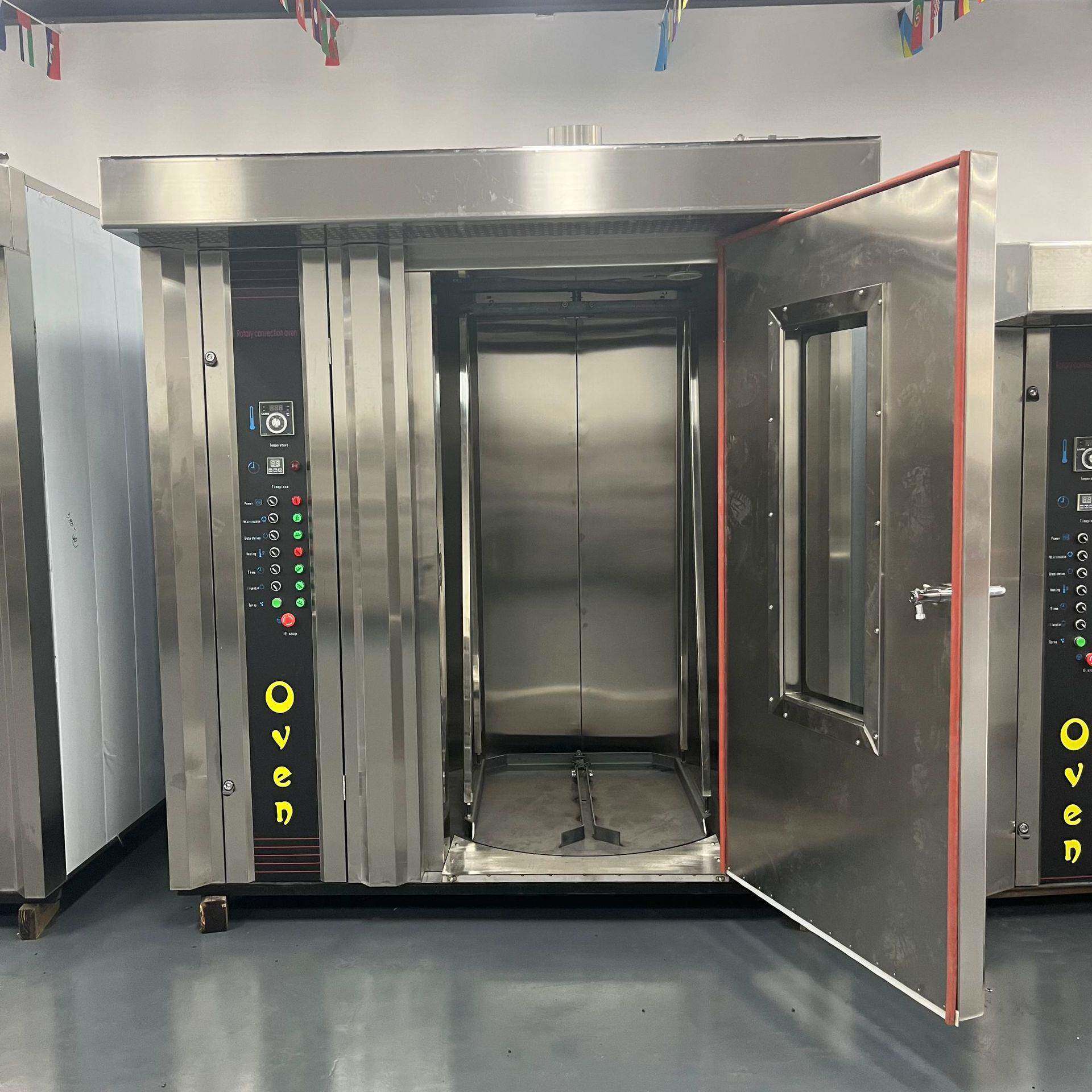 现货大型烤鸡腿烤炉 商用电力热风旋转炉 烤鸡翅鸡爪鸡腿烤箱烘炉