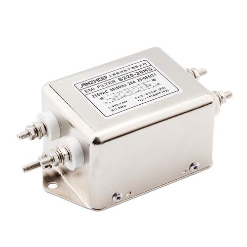 S220-20HS 20A 250V双节高性能电源滤波器 PLC专用滤波器 电感器