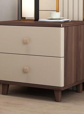 Tal整装床头柜高级现代简约家用卧室简易小柜子收纳储物柜小型置