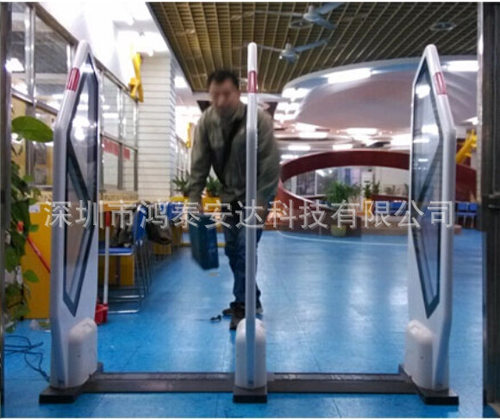 双通道图书馆防盗书店书城电磁波防盗系统图书馆门禁系统