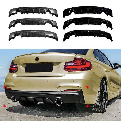 适用宝马2系F22 F23 M Sport 2014-19 MP尾唇后唇扰流板外饰改装