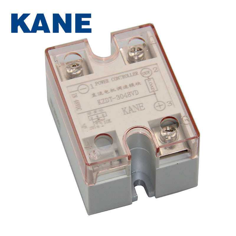 12V24V直流电机调速模块单相固态调压器继电器4-20MA0-10可控制器