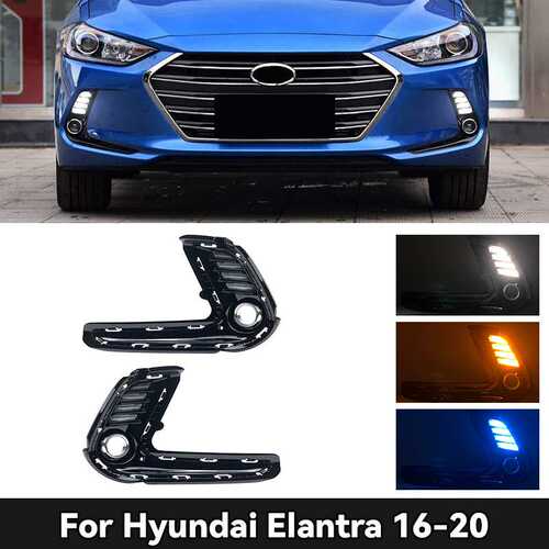 适用于现代领动日行灯 Hyundai  Elantra  Daytime Running Light