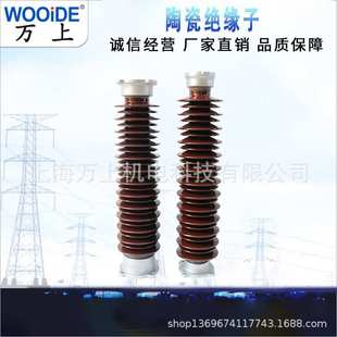 变电站支柱绝缘子ZSW-110/4 6 8固定电缆支撑瓷瓶ZSW-220/6 8 10