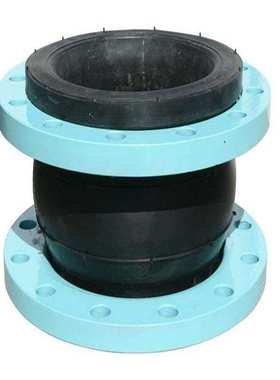 法兰橡胶软接头水泵减震器管道变径异径防震软接DN4050