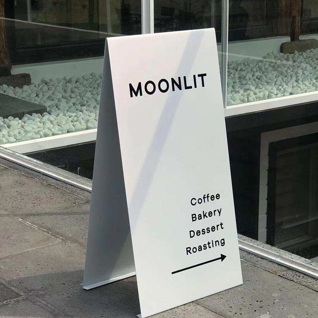落地立式指示立牌咖啡奶茶店门口展示牌A字广告牌停车牌招牌