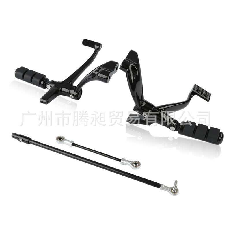 适用于哈雷运动者 XL 1200 883 48前置变档挂挡黑色脚踏14-20整套