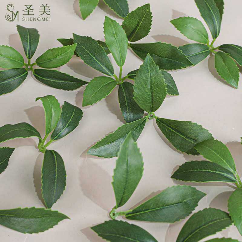 仿真植物马醉木绿植吊钟树叶工程园林造景家居装饰厂家 马醉木